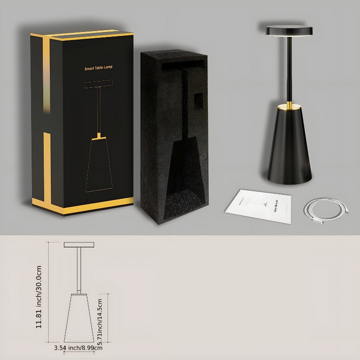 LumaTouch Lamp – Rechargeable Wireless Table Lamp | Kalsten