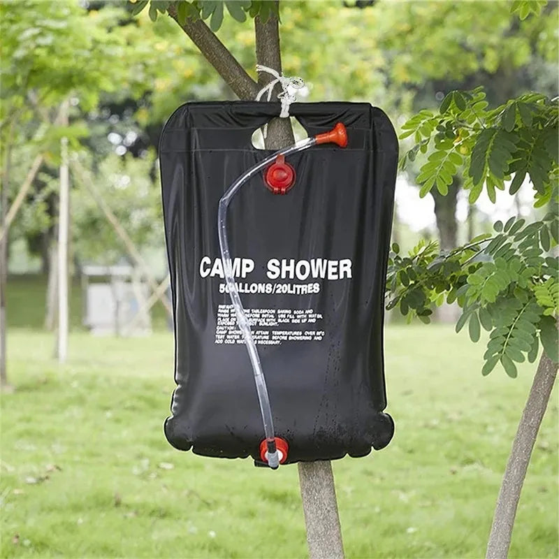 Portable Solar Heated Camping Shower Bag | Kalsten