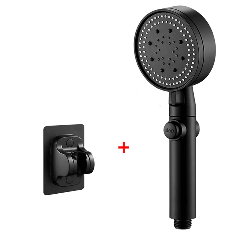 FlowControl Showerhead with 5 settings and push button | Kalsten