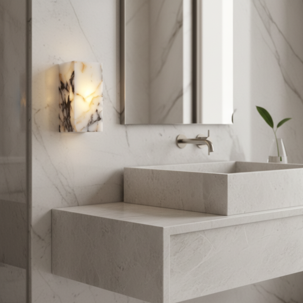 Scandinavian Marble LED Wall Lamp