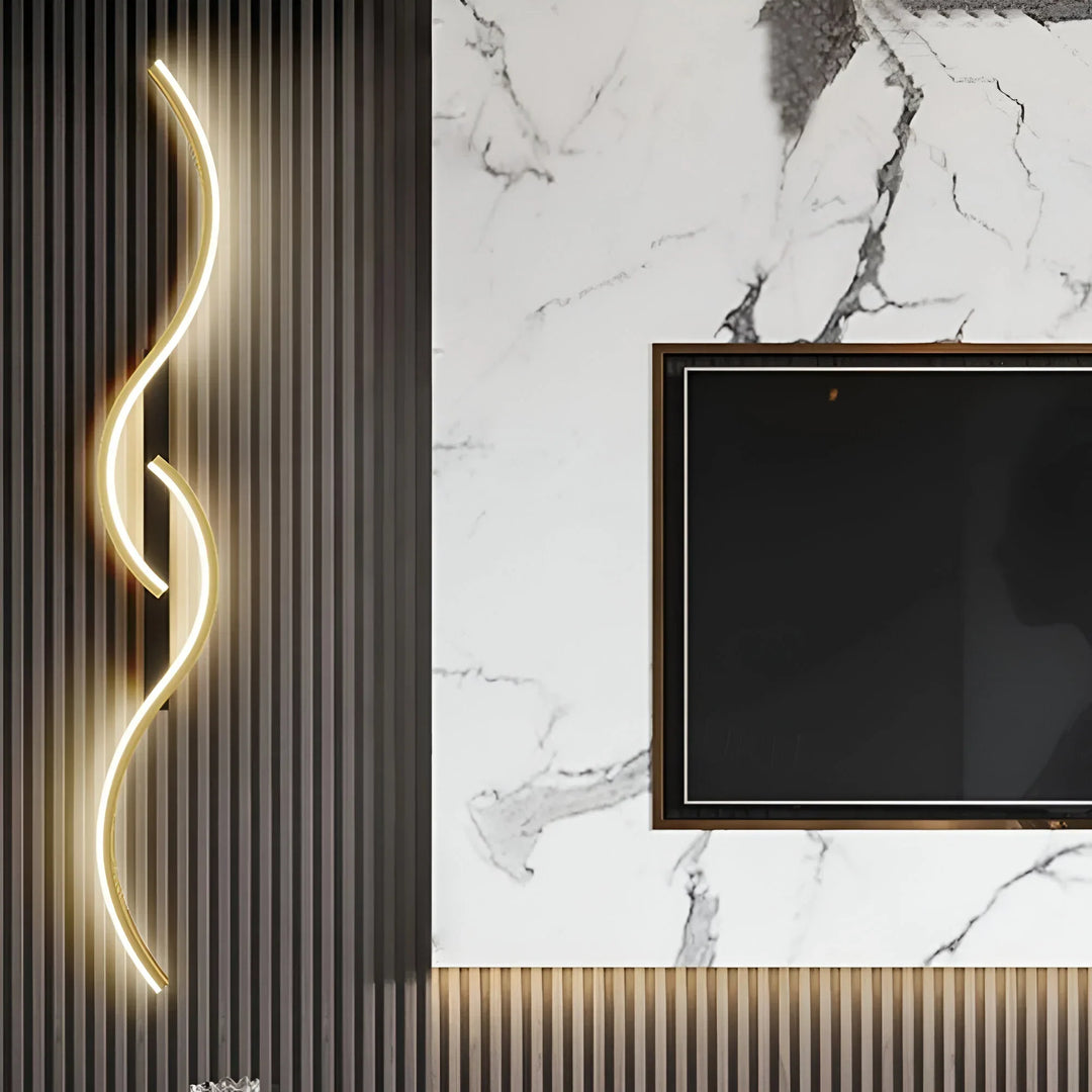 Modern Curved Wall Light