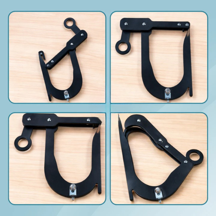 Rope Clamp ABS Plastic 8 cm – Camping & Outdoor | Kalsten