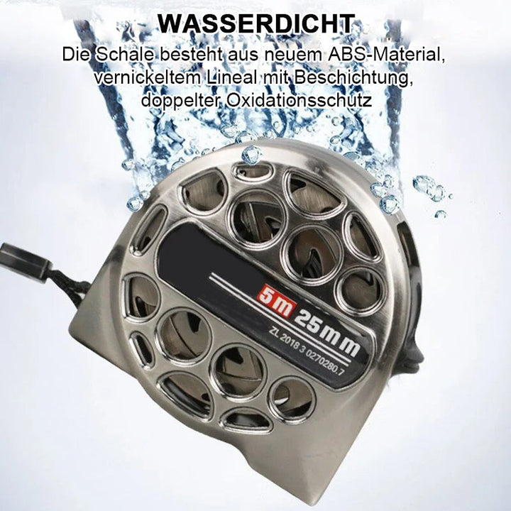 Stainless steel telescopic tape measure with corrosion protection | Kalsten