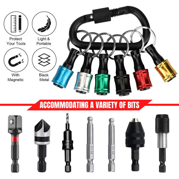 1/4" Hex screwdriver head holder hiking buckle | Kalsten