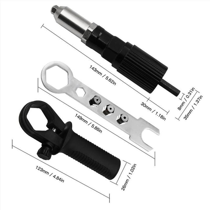Professional Rivet Pliers Adapter Kit | Kalsten