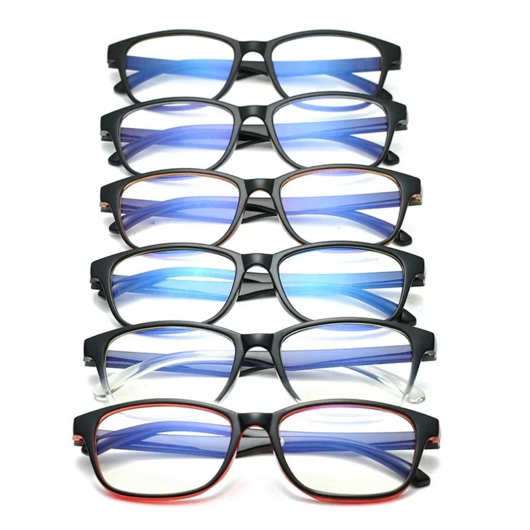 VisionGuard Blue Light Glasses | Eye Strain Relief - Sleep Improvement - Computer screen glasses - Anti-Reflective Coating Kalsten