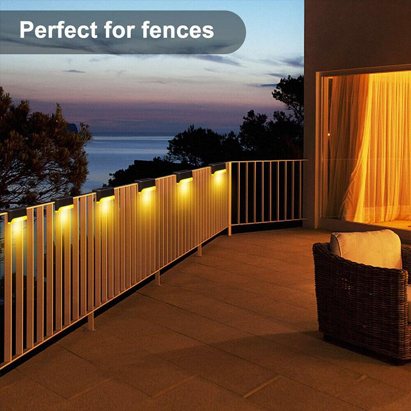 Outdoor Waterproof Stair Solar Lights (4 PCS) | Kalsten