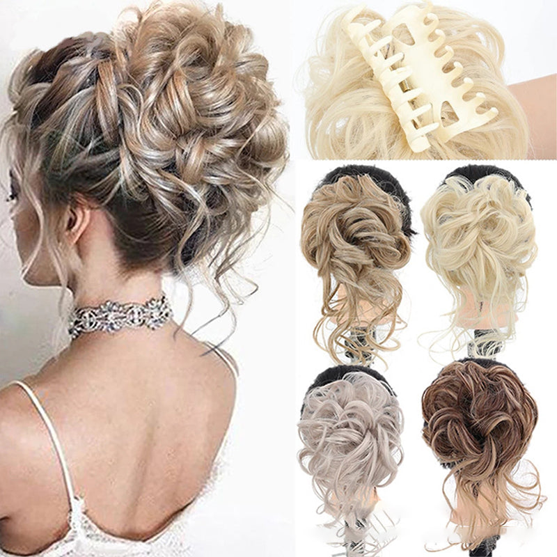 Hair bun ponytail with clip | Kalsten