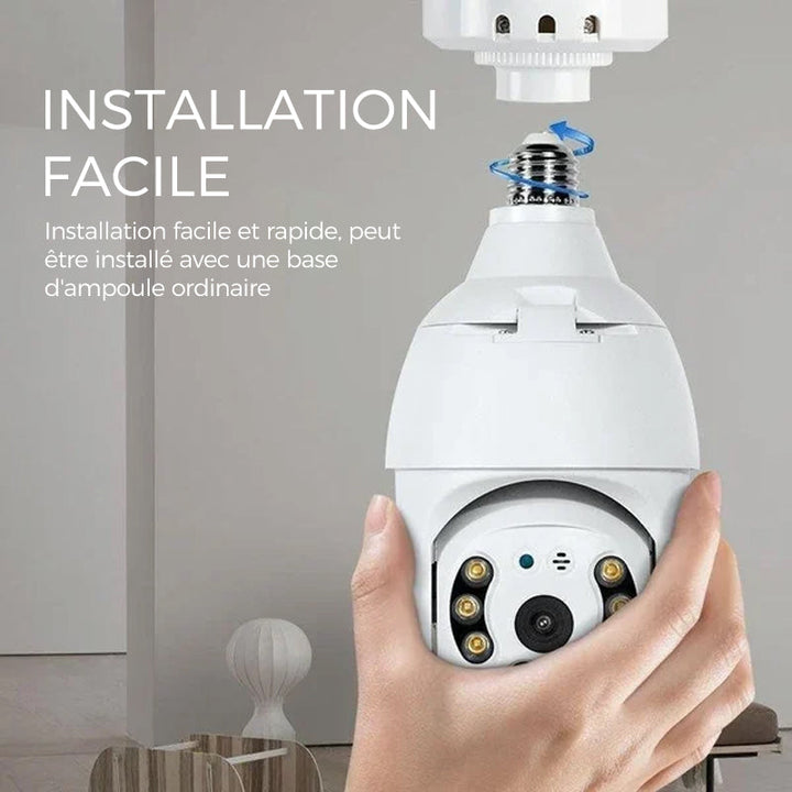 Wireless wifi security camera with bulb | Kalsten