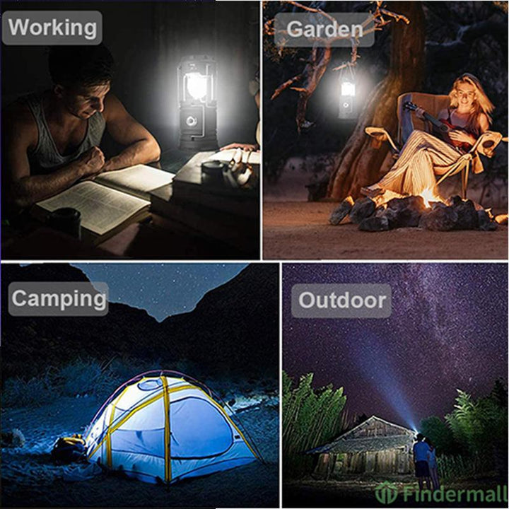 Outdoor LED Camping Light with Fan | Kalsten