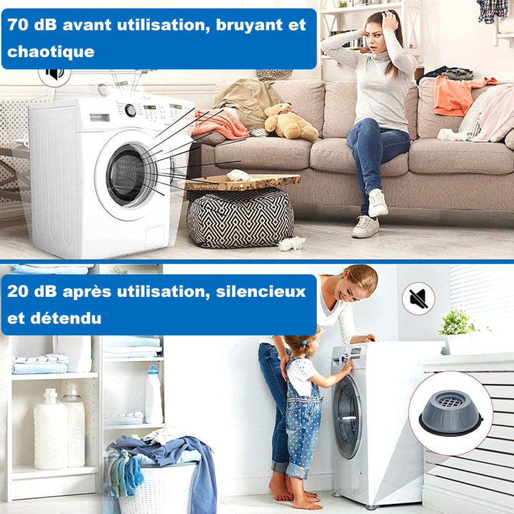 Anti-vibration washing machine support | Kalsten