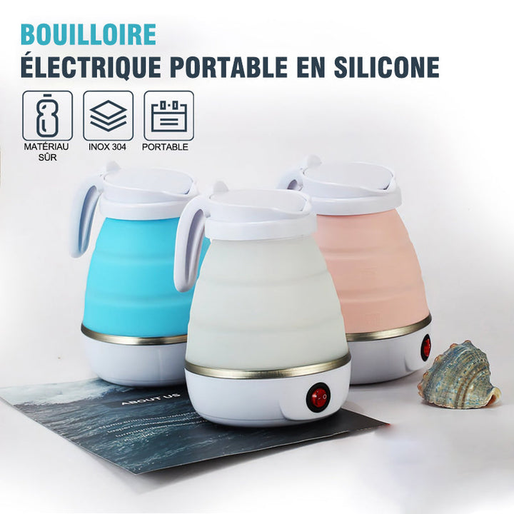 Portable silica gel travel pitcher with universal plug | Kalsten