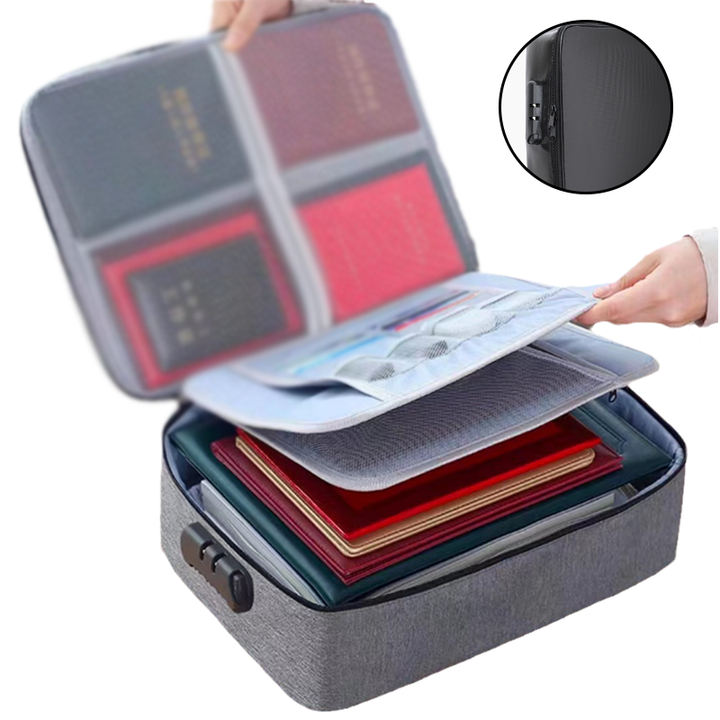 Kalsten | Waterproof and fireproof sealable document storage bag