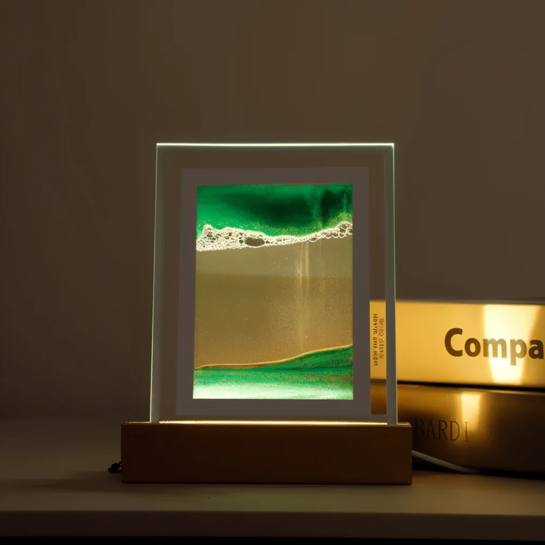 Moving Quicksand LED Table Lamp | Kalsten