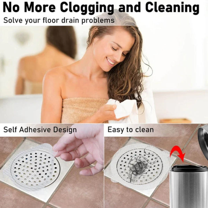 Kalsten | Disposable Shower Drain Hair Catcher