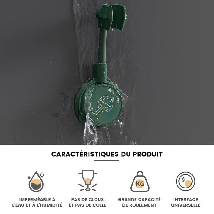 Support for shower head without punching | Kalsten