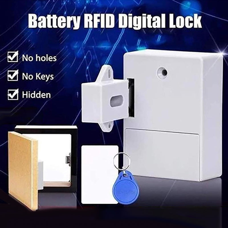 Electronic Cabinet Lock DIY for Wooden Drawer Cabinet | Kalsten