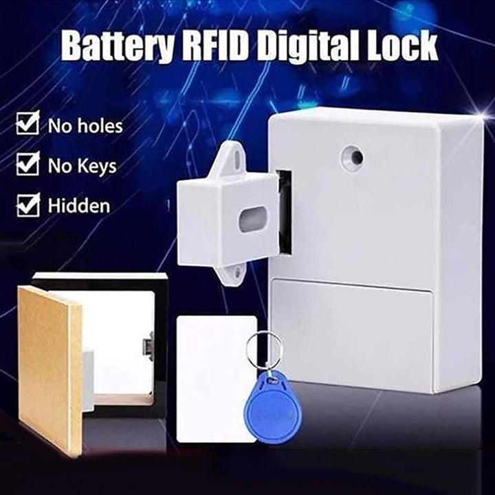 Electronic Cabinet Lock DIY for Wooden Drawer Cabinet | Kalsten