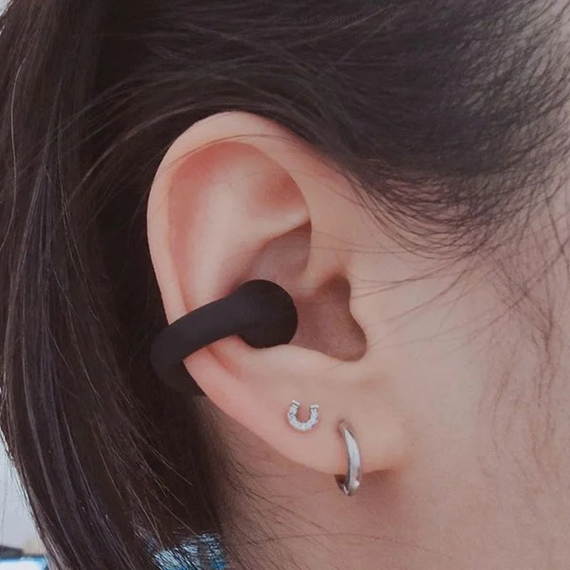 Bone conduction headphones with wireless ear clip | Kalsten