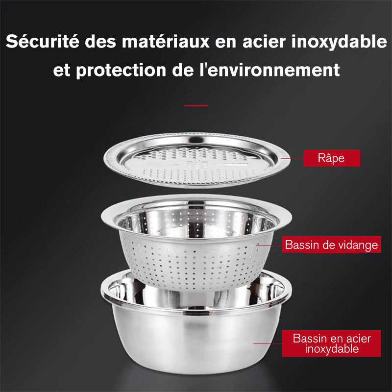 Multifunctional Stainless Steel Basin | Kalsten
