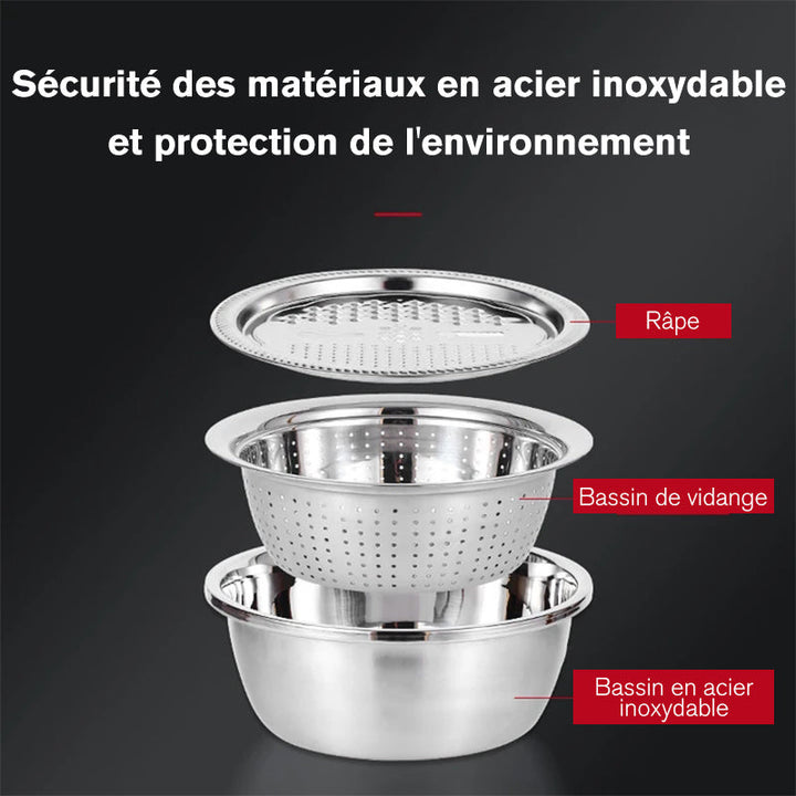 Multifunctional Stainless Steel Basin | Kalsten