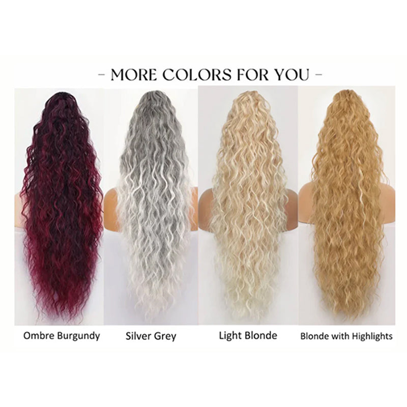 Kalsten | Water ripple ponytail wig