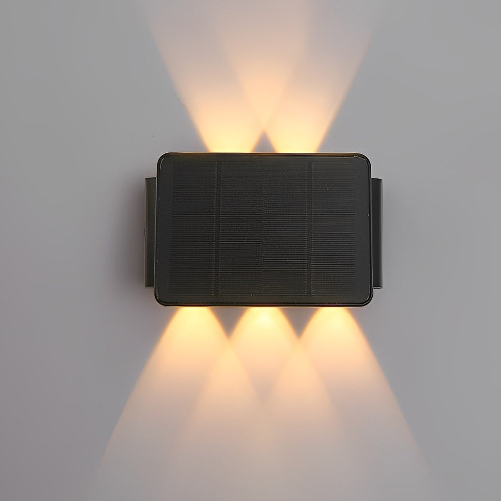 Waterproof LED Up and Down Lights Solar Wall Lamp Wall Washer Lights | Kalsten