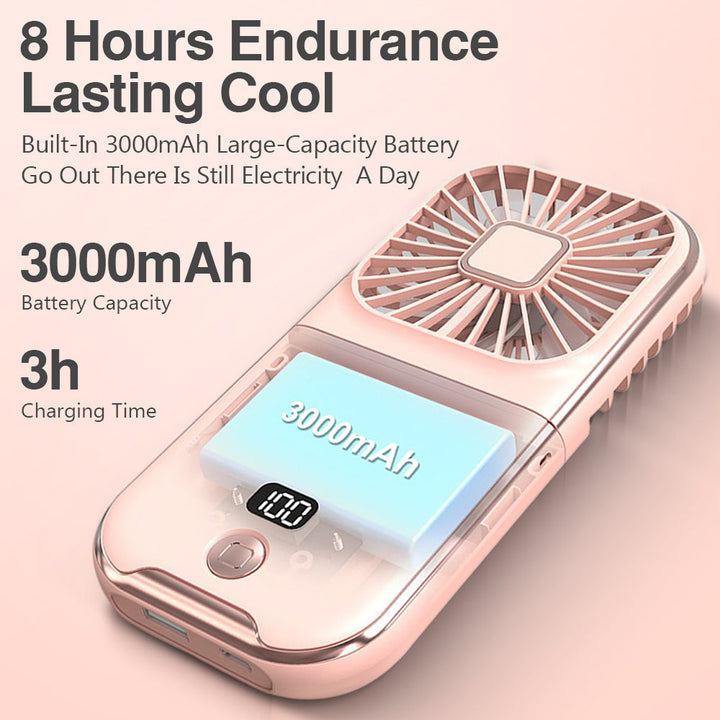 Kalsten | Portable Rechargeable Magic Phone Holder Cooling Fan