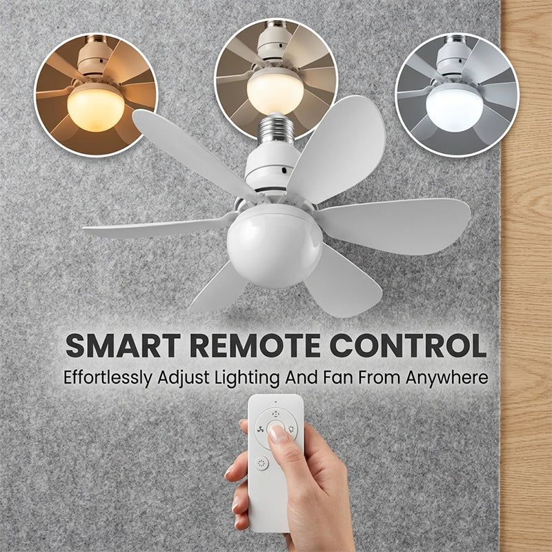 Modern Low Profile Ceiling Fan Light | Kalsten