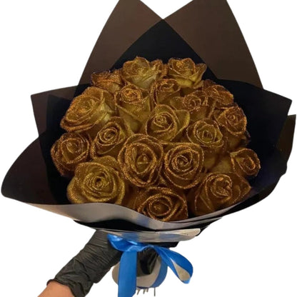 LumiPetal Glitter Roses – Decorative Skanto Flowers for Parties and Gifts | Skanto