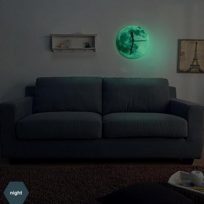 MoonLight - Illuminated Design Clock for Atmospheric Evenings Kalsten