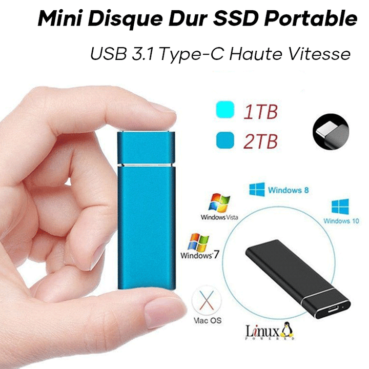External Ultra Fast SSD Hard Drive | Kalsten