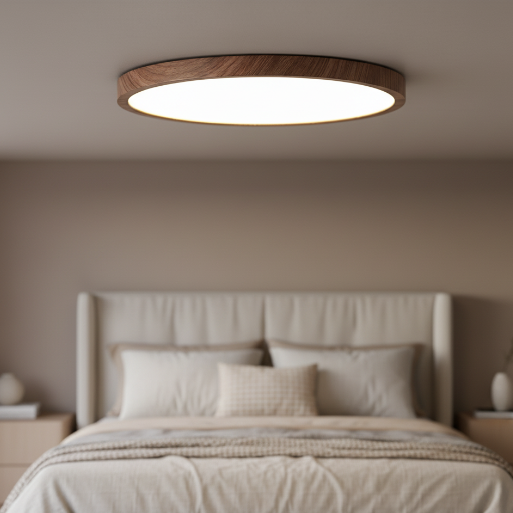 Ethos Ultra-Thin Japandi Flush Mount