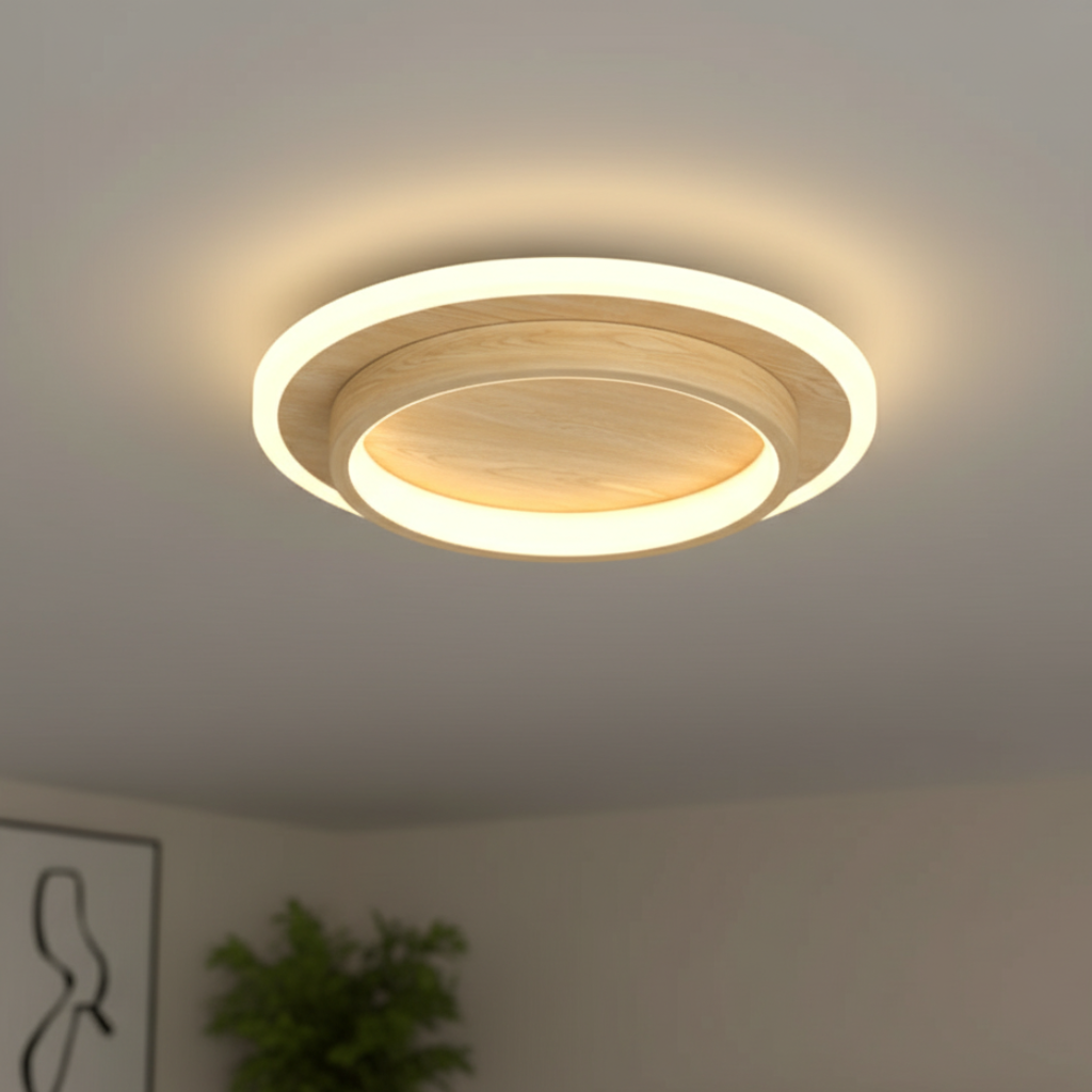 Float Dual-Light Halo Flush Mount