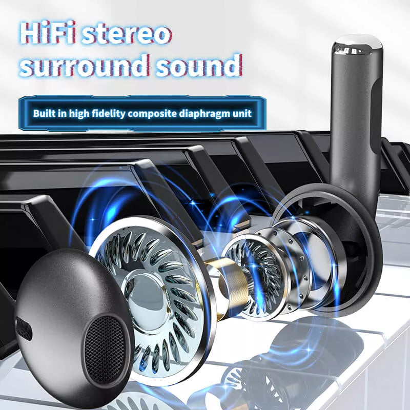 Kalsten | Noise-cancelling Digital Display Bluetooth Headphones