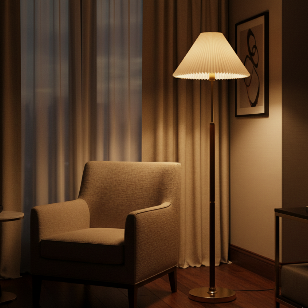 LunaraGlow Rice Paper Floor Lamp