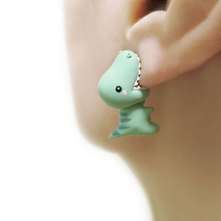 Kalsten | Cute Animal Bite Earrings, 1 Pair