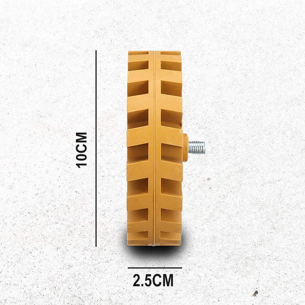 4 inch eraser wheel, decal removal tool | Kalsten