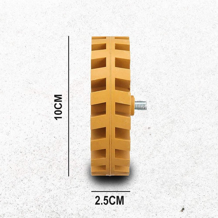 4 inch eraser wheel, decal removal tool | Kalsten