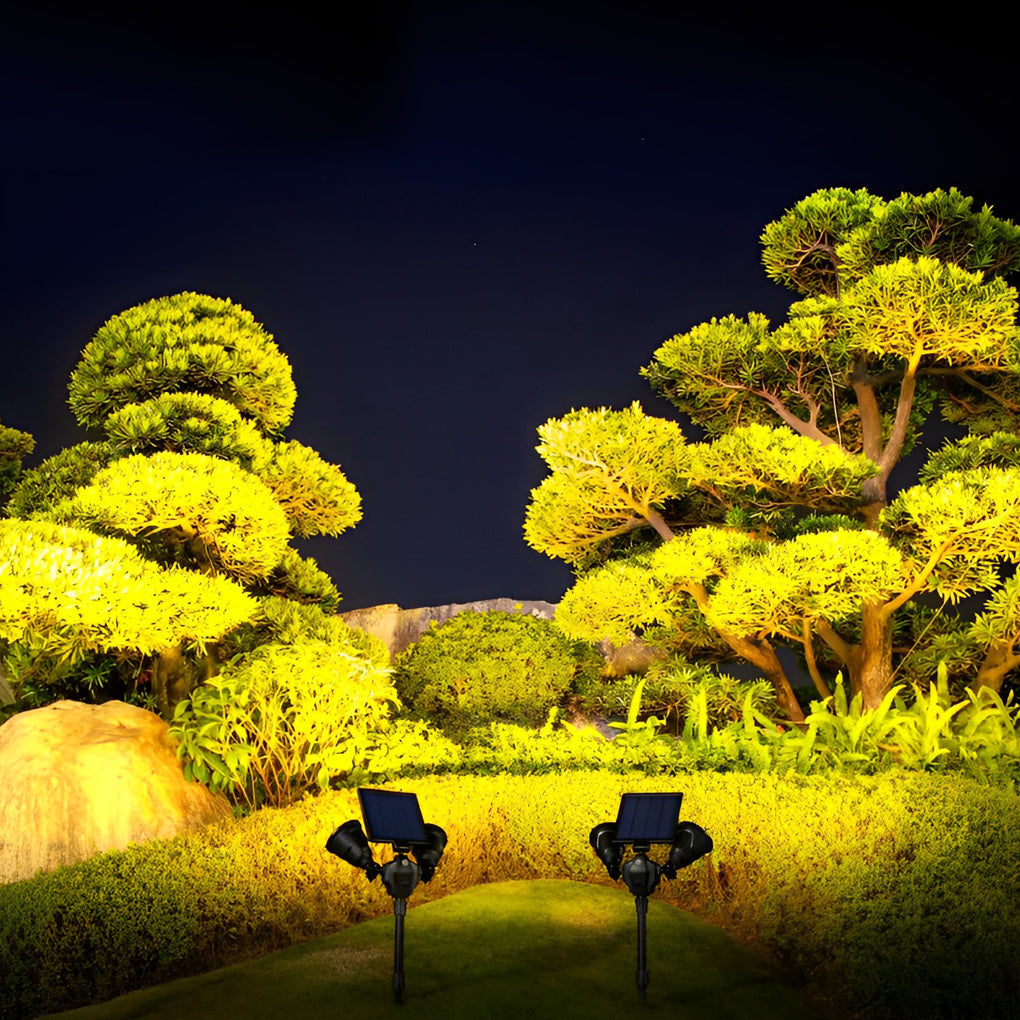 2 Lights Waterproof LED Intelligent Motion Sensor Solar Lawn Lights | Kalsten