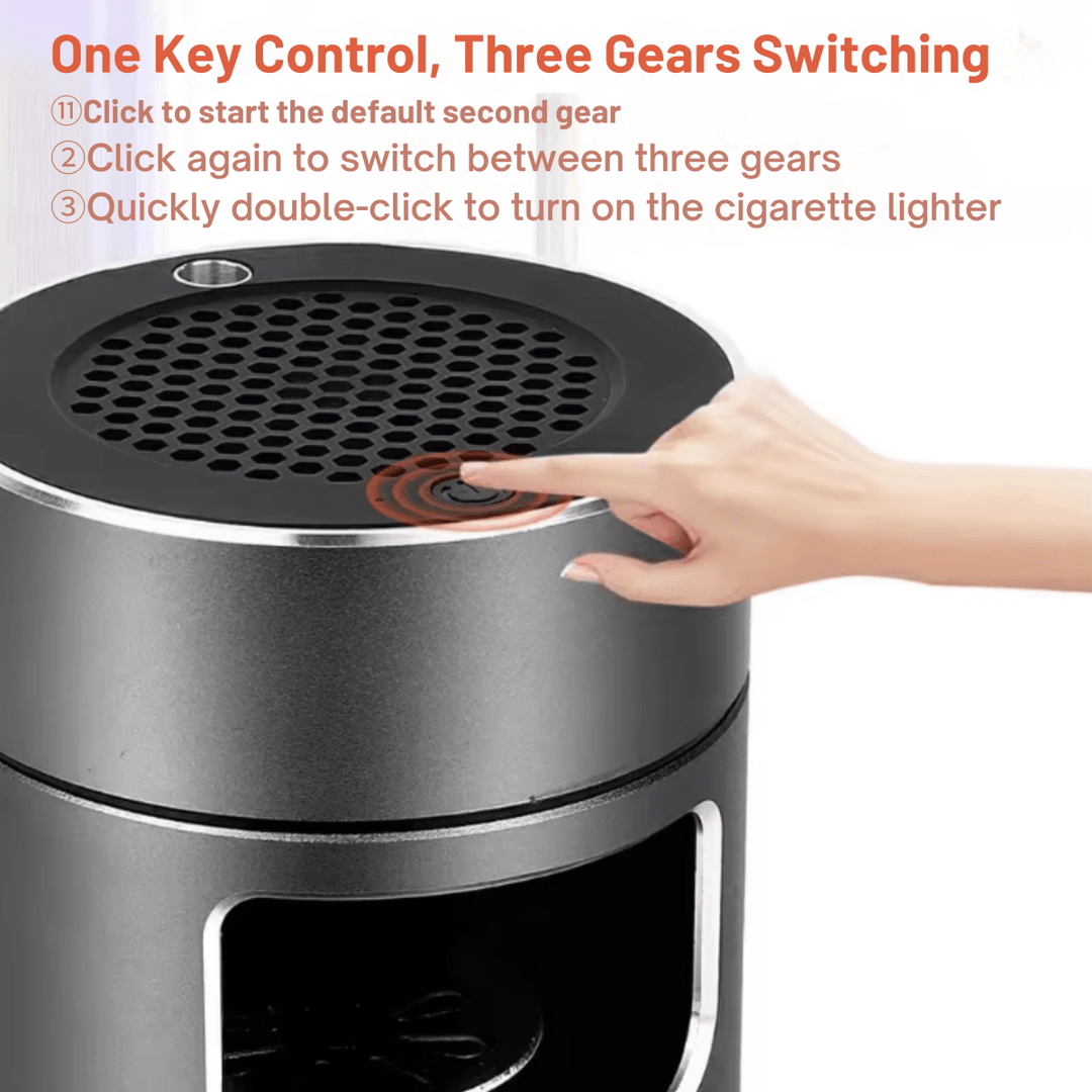 Kalsten | Portable Smokeless Ashtray with HEPA Filter & USB Battery