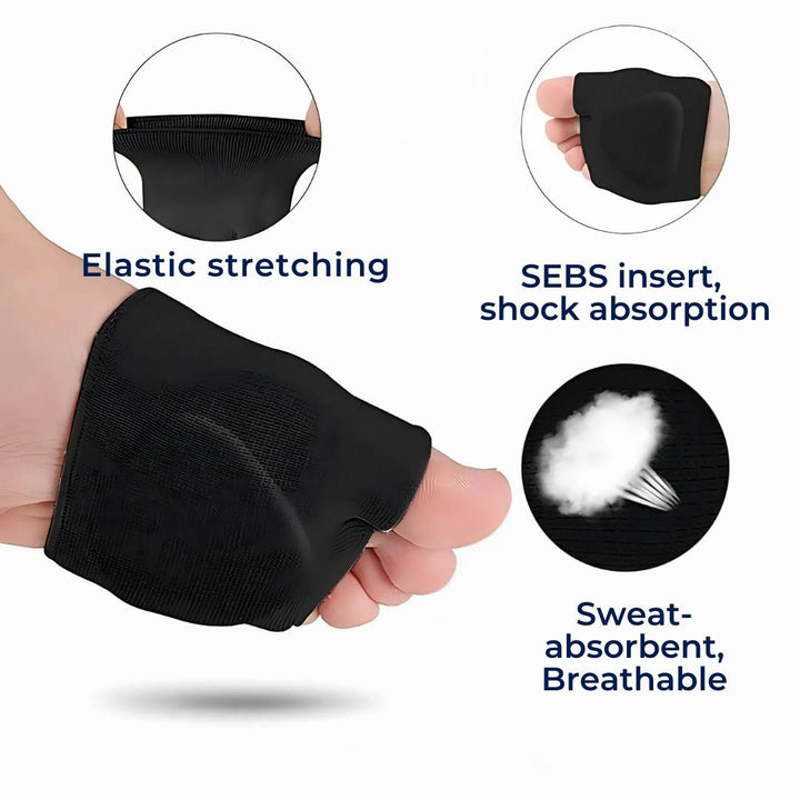 CushionFlex Forefoot Protection Pads | Shock-Absorbing Foot Cushion for Daily Comfort & Pain Relief | Kalsten