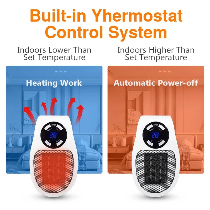 Portable electric heater - Always a warm temperature everywhere | Kalsten