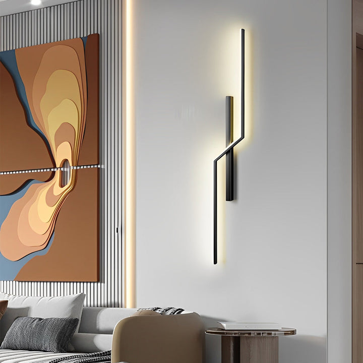 Lines Creative LED Modern Minimalist Wall Lamp Decorative Wall Lights Lighting | Kalsten