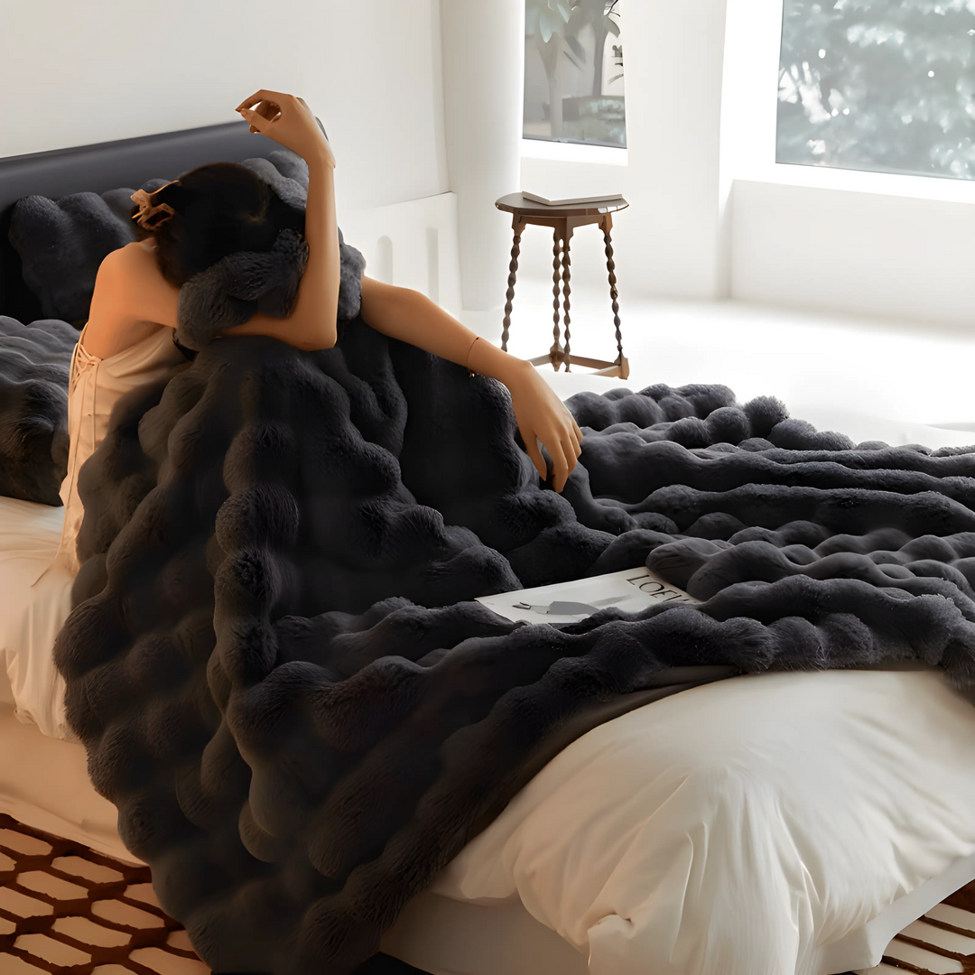 Luxurious Fluff Bubble - Blanket for Ultimate Comfort Kalsten