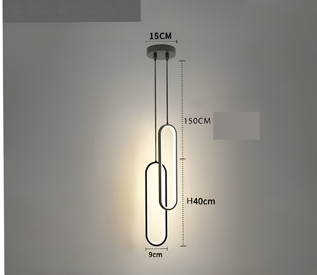 GildedGlow Light - Decorative LED Pendant Lamp | Kalsten