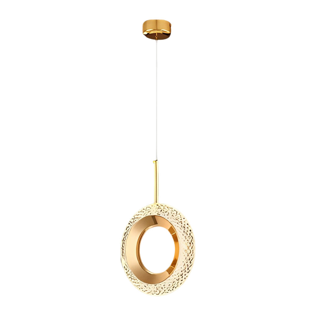 Circle Water Drop Minimalist Three Step Dimming LED Modern Pendant Lights | Kalsten
