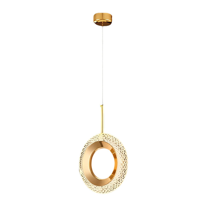 Circle Water Drop Minimalist Three Step Dimming LED Modern Pendant Lights | Kalsten