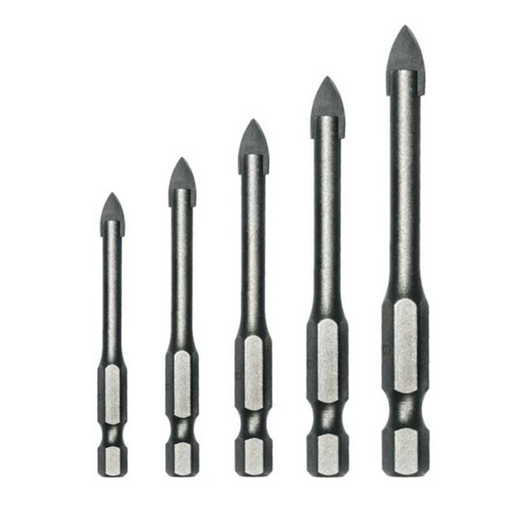 Triangular drill with hexagonal shank made of alloy | Kalsten