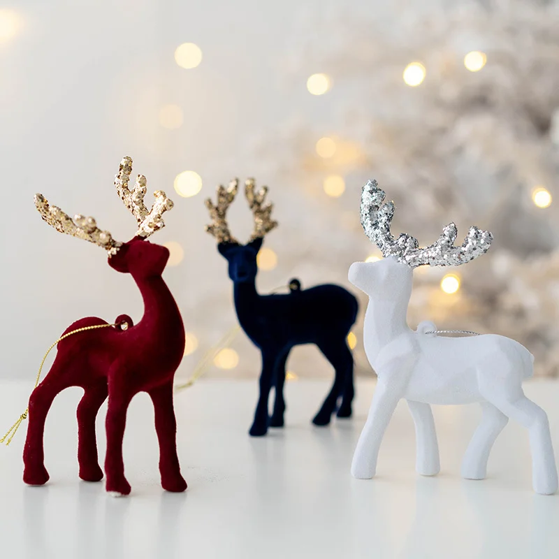 Sparkling Deer Ornament – Luxury Christmas Decoration for a Festive Atmosphere Kalsten
